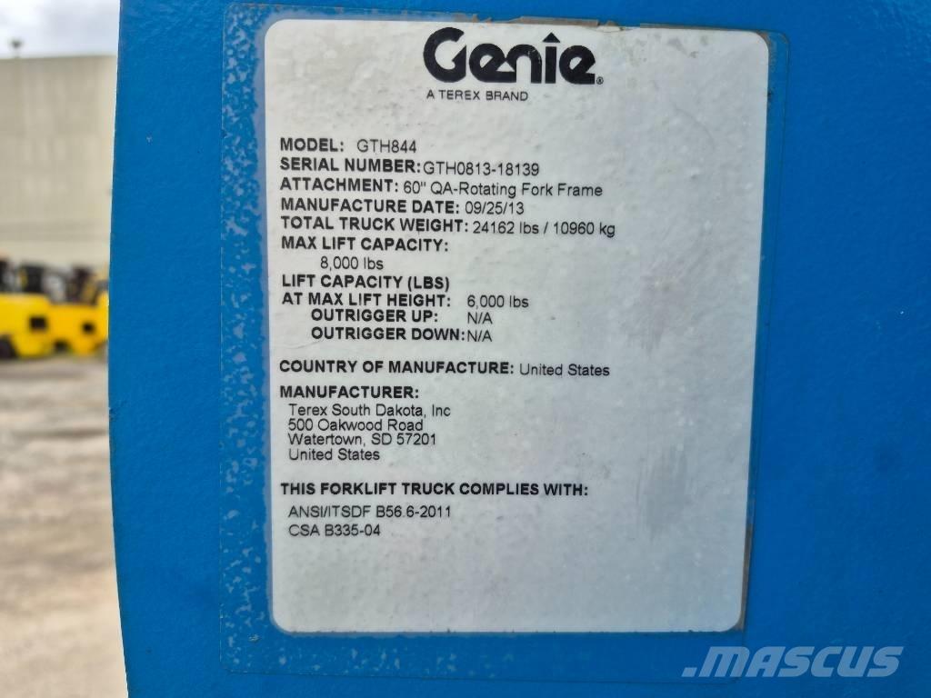 Genie GTH 844 Manipulador telescópico