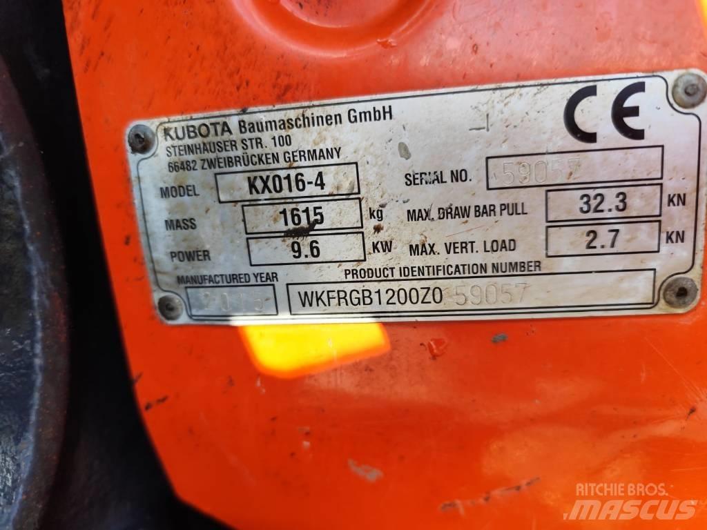 Kubota KX 016-4 Miniescavadeiras