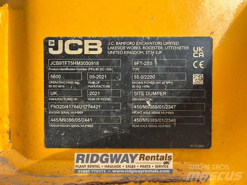 JCB 9FT-2s5 Dumpers de obras