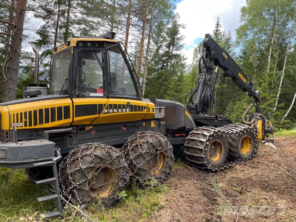 Ponsse Ergo 8W Processadores florestais