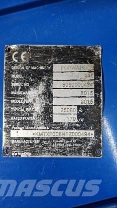 Komatsu 895 Forwarders florestais