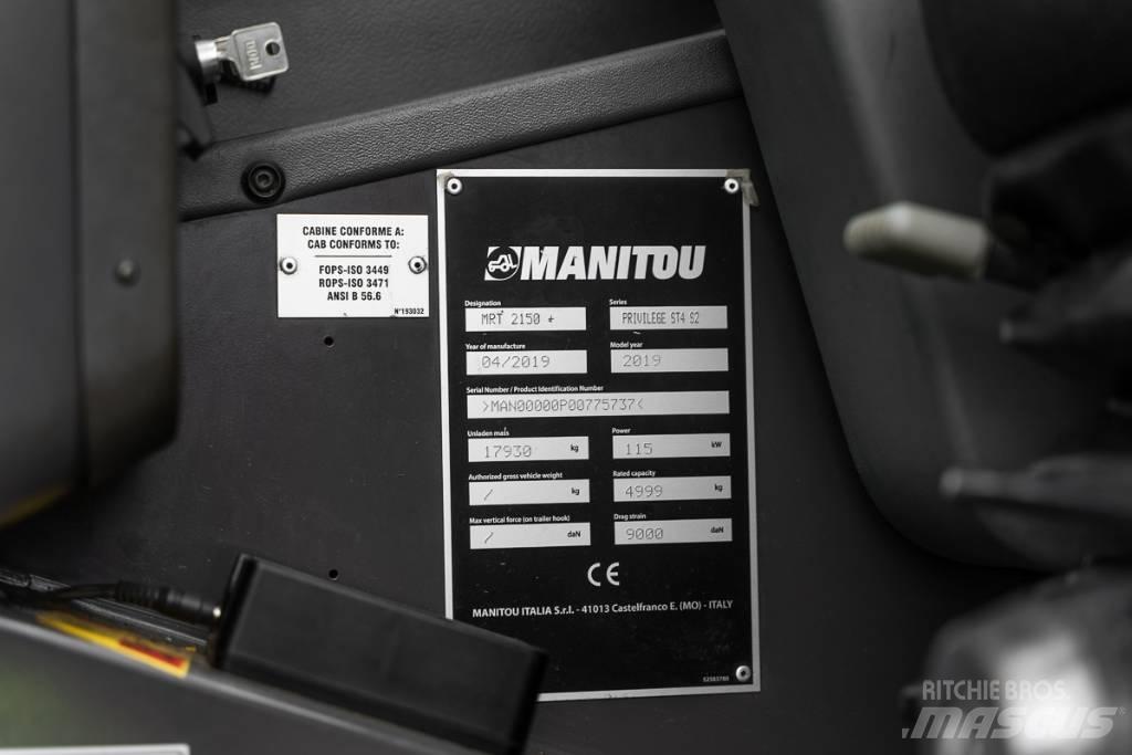 Manitou MRT 2150 Manipulador telescópico