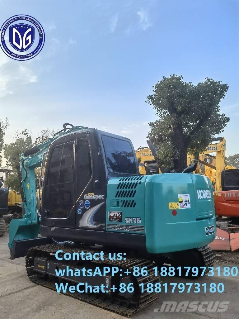 Kobelco SK75-8 Escavadeiras de esteiras