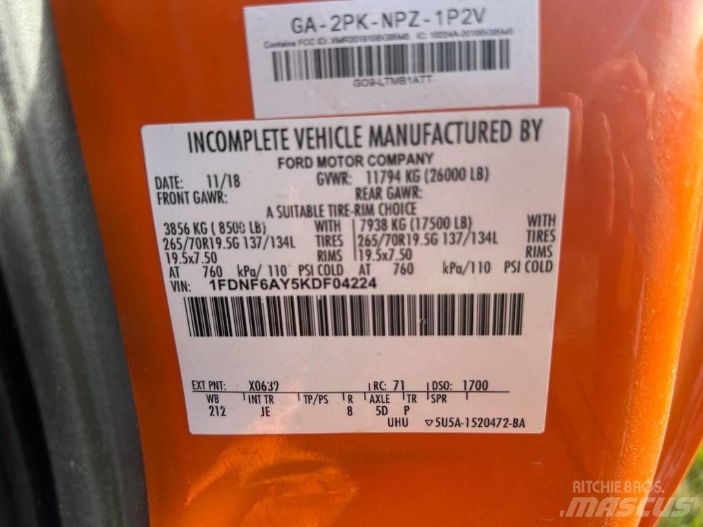 Ford F650 Camiões estrado/caixa aberta