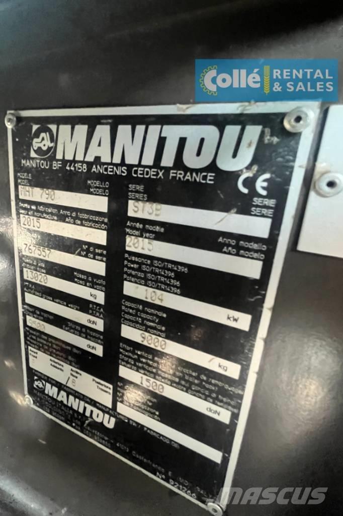 Manitou MHT 790 | 2015 Manipulador telescópico