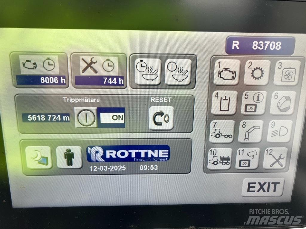 Rottne F13D Forwarders florestais