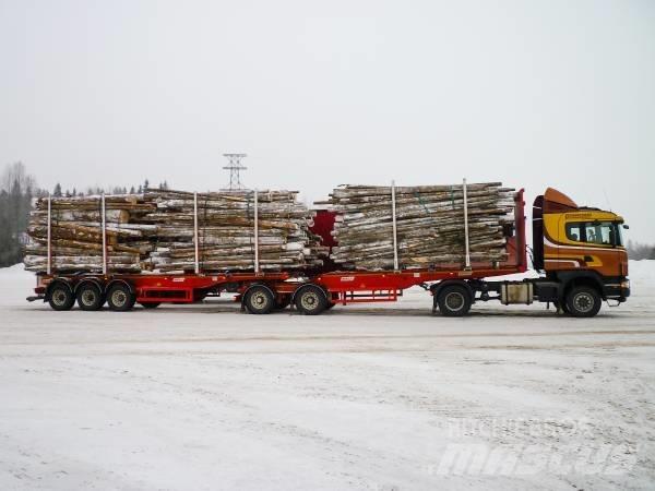 Benalu TIMMER LINK Semi Reboques Transporte Madeira