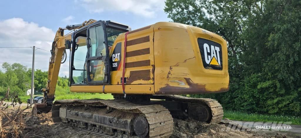 CAT 320 Escavadeiras de esteiras
