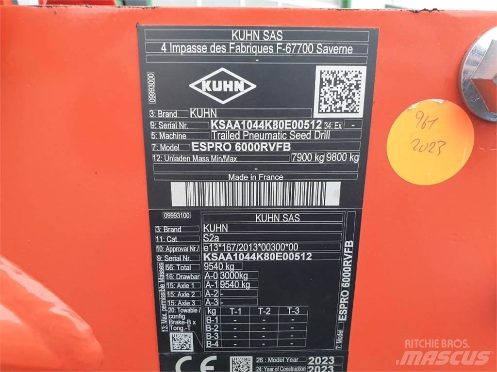 Kuhn ESPRO6000 Perfuradoras