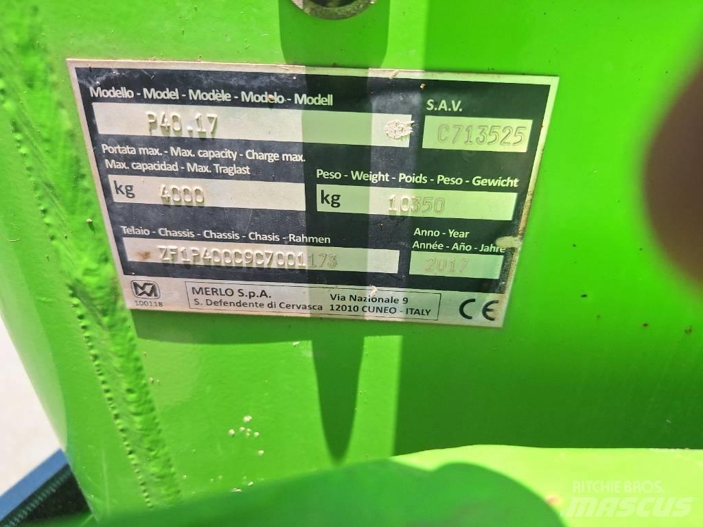 Merlo P 40.17 Manipulador telescópico