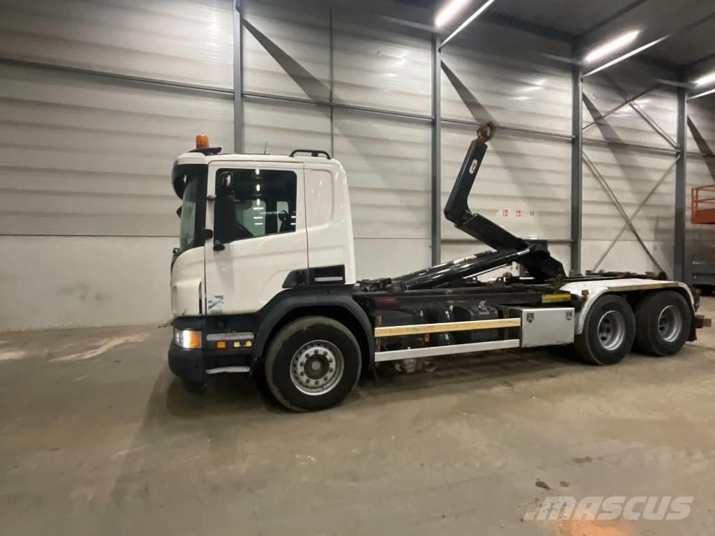 Scania P 410 6X4 Camiões Ampliroll