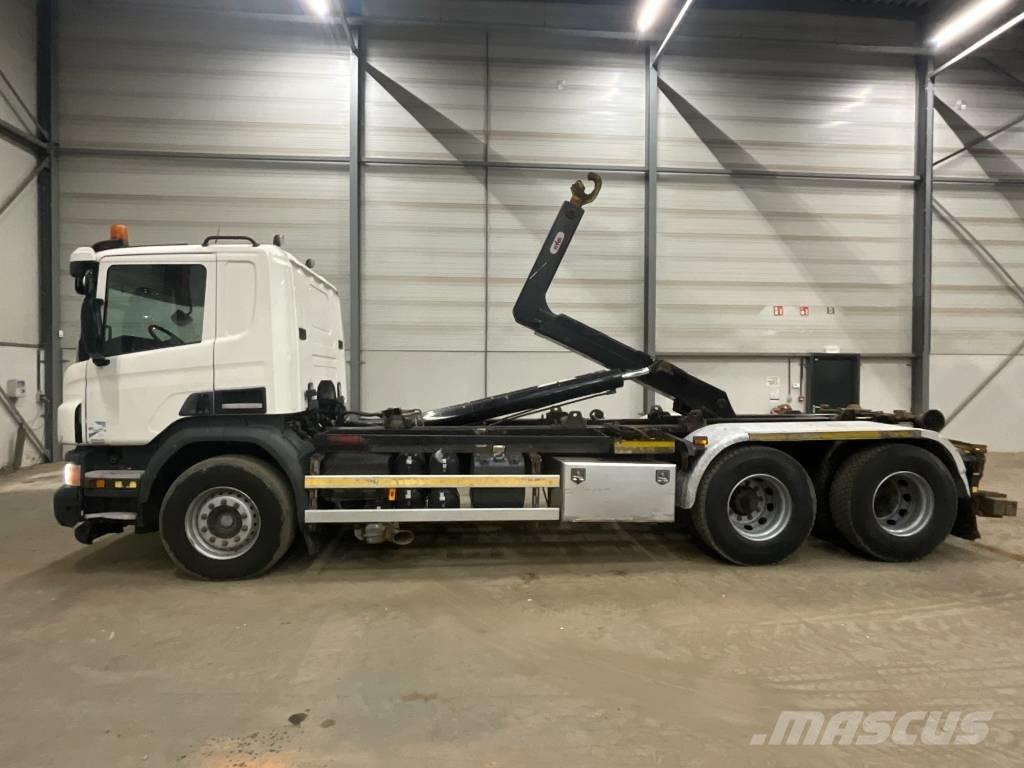 Scania P 410 6X4 Camiões Ampliroll