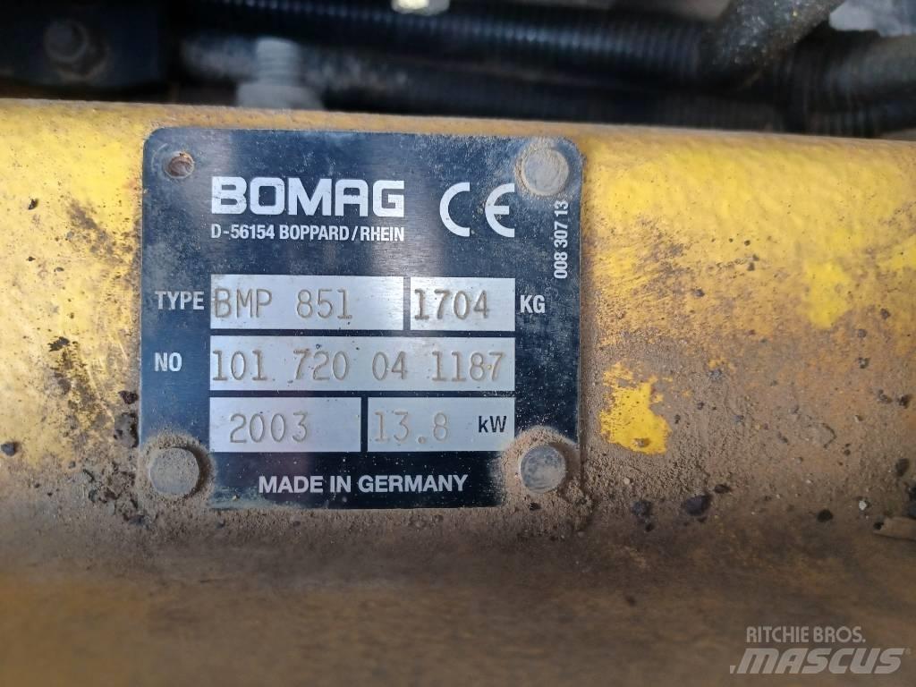 Bomag BMP 851 Compactadores para terra