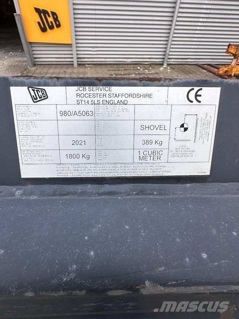 JCB Læsseskovl - 226cm Baldes