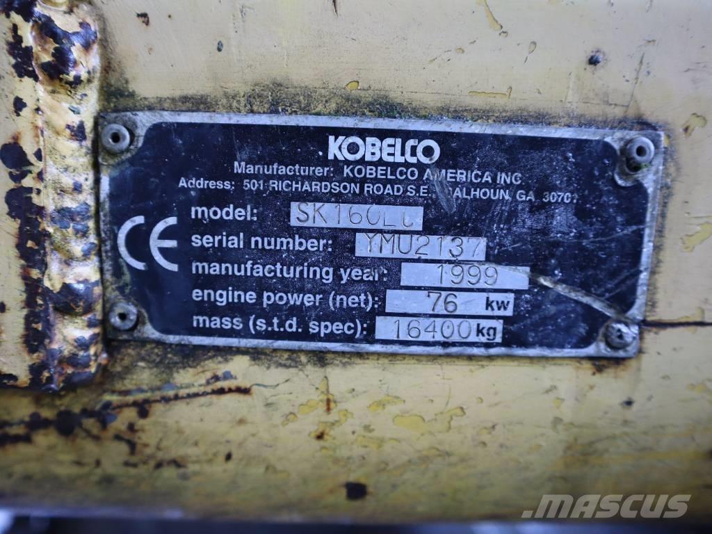 Kobelco SK 160 LC Escavadeiras de esteiras