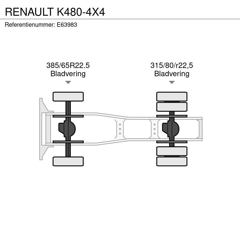 Renault K480-4X4 Cavalos Mecânicos