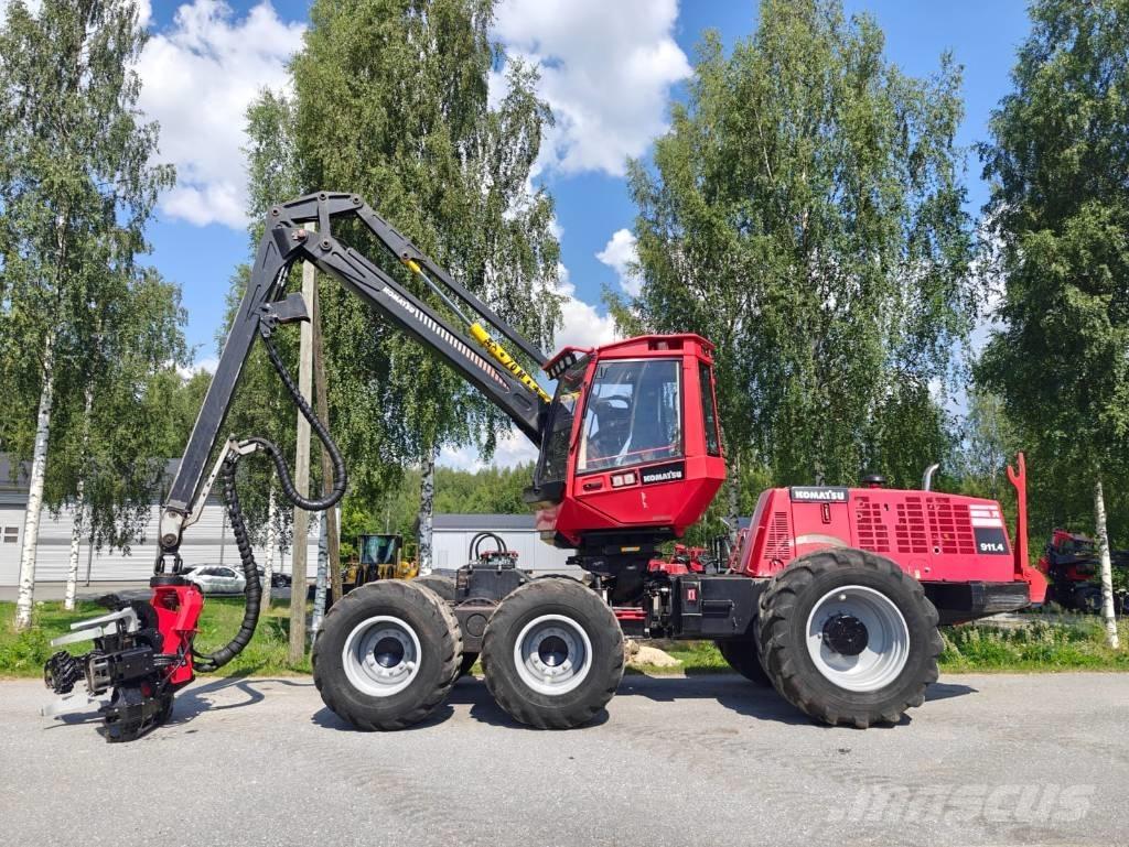 Komatsu 911.4 Processadores florestais