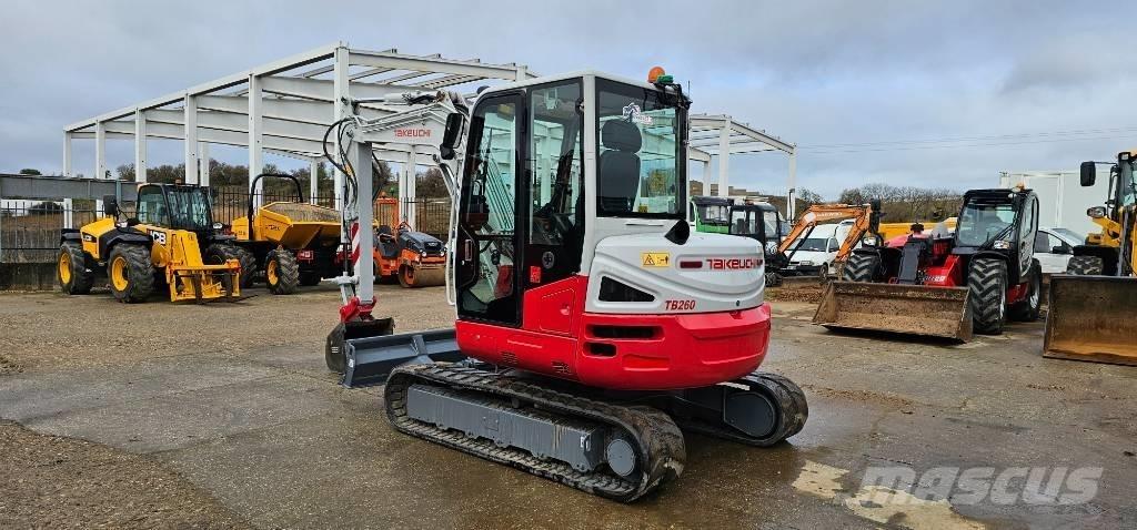 Takeuchi TB 260 Miniescavadeiras