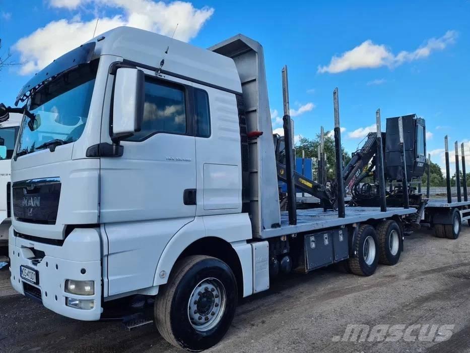 MAN TGX 33.580 Camiões grua