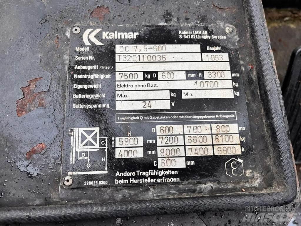 Kalmar DC7,5- 600 Empilhadores a gás