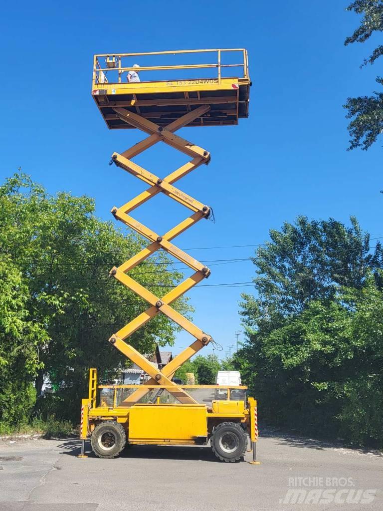 Liftlux sl153-22l Elevadores de tesoura
