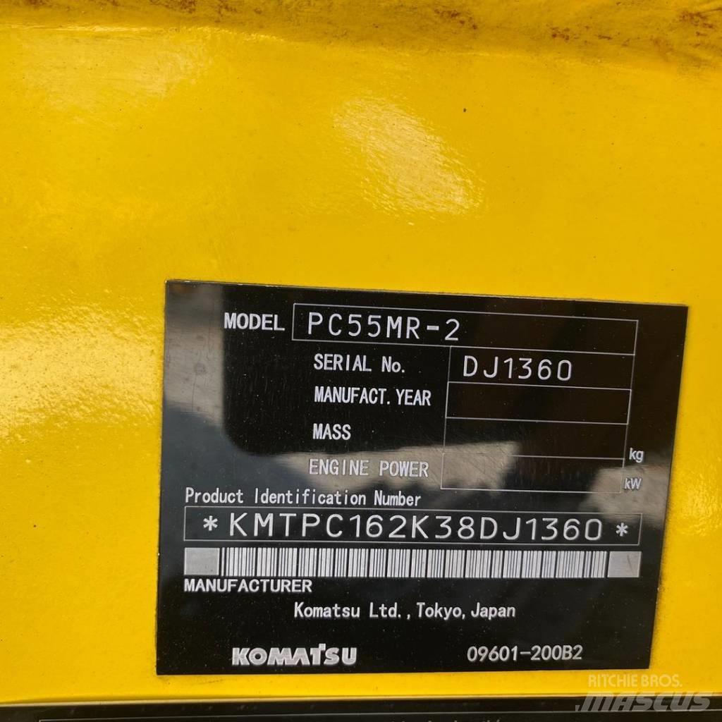 Komatsu PC 55 Escavadeiras de esteiras