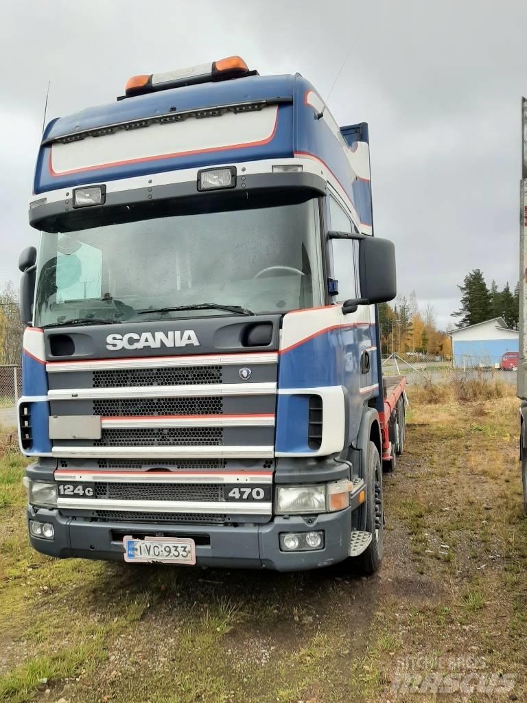 Scania R 124 Camiões grua