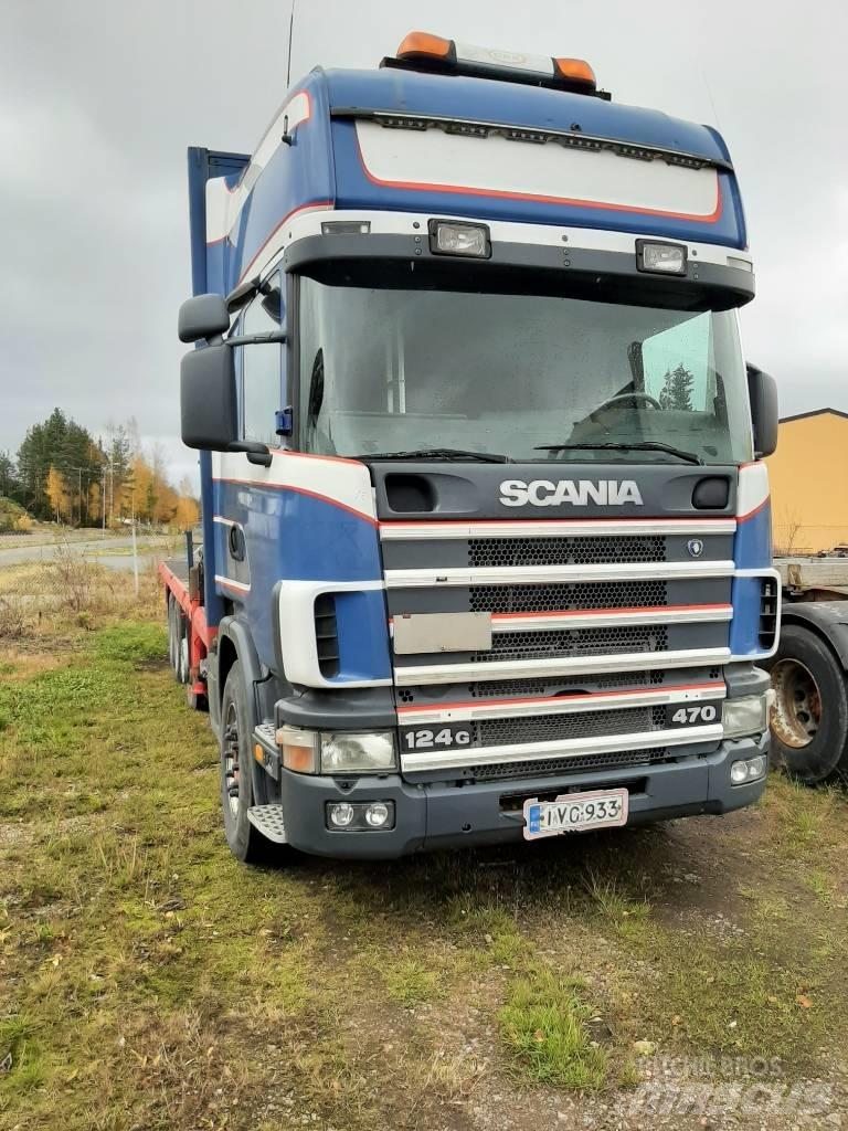 Scania R 124 Camiões grua