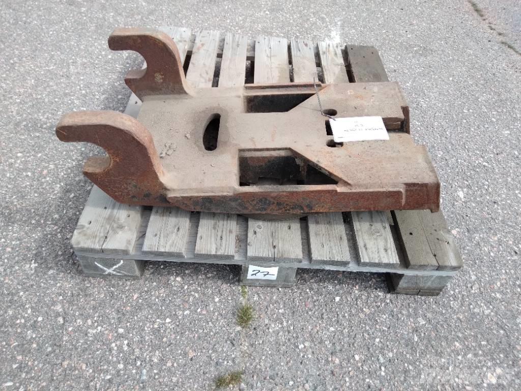 Engcon varaosia Rotores