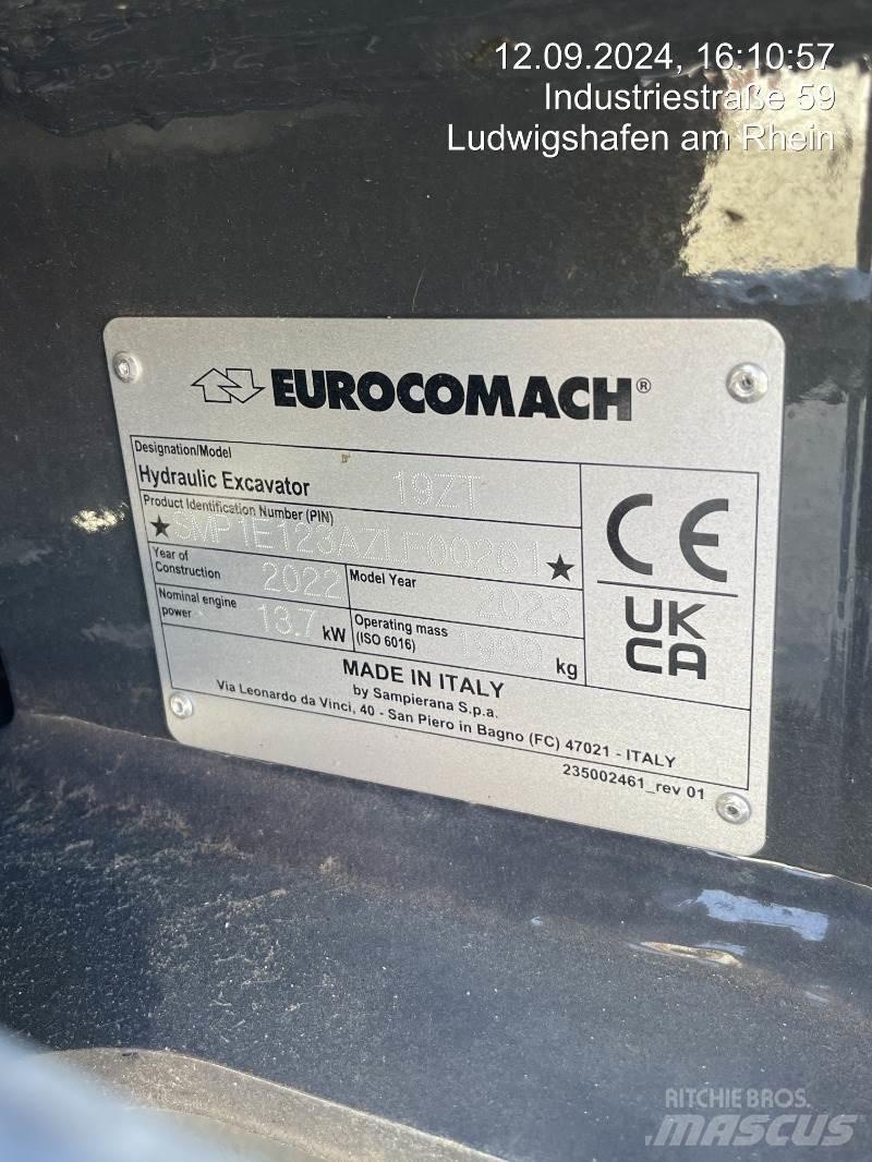 Eurocomach 19ZT Miniescavadeiras