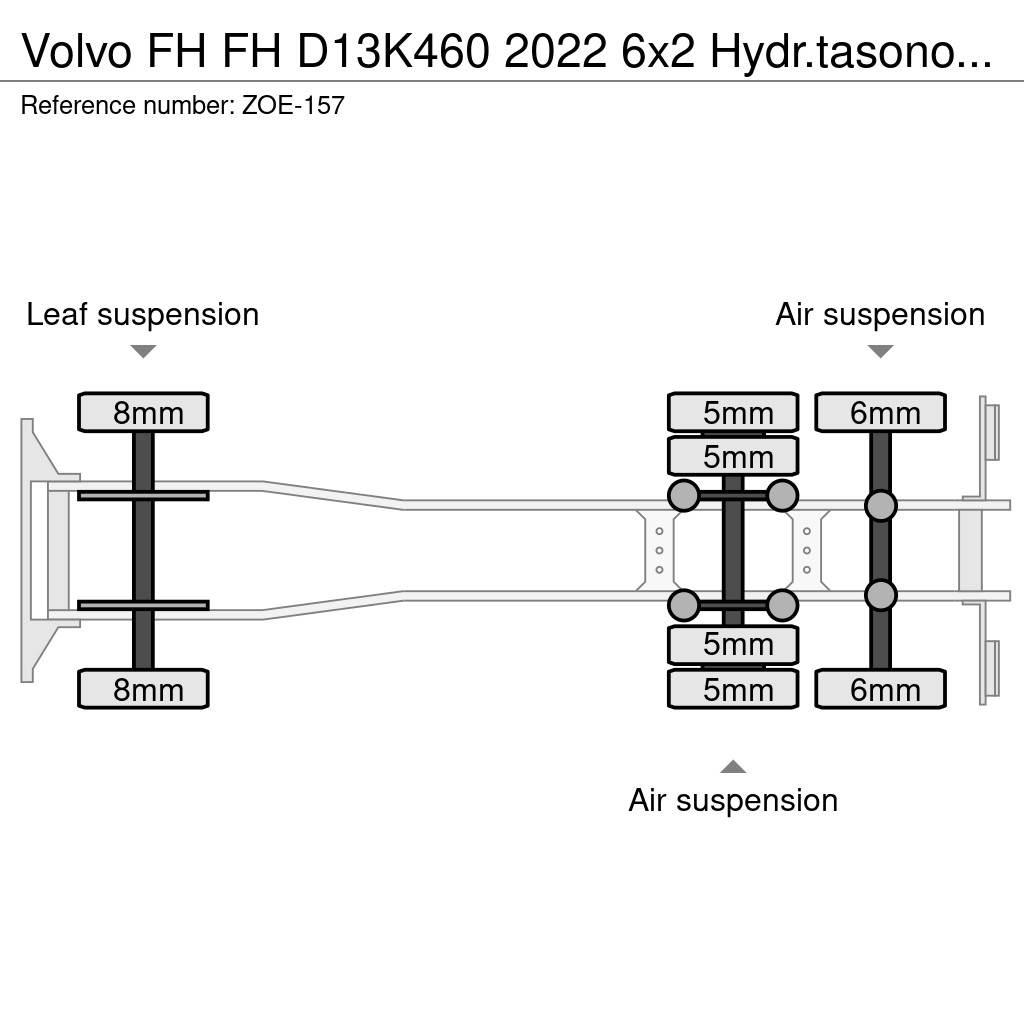 Volvo FH Camiões caixa desmontável com elevador de cabo