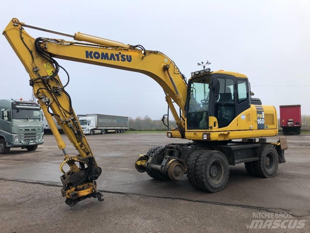 Komatsu PW160-7E0 Escavadoras de rodas