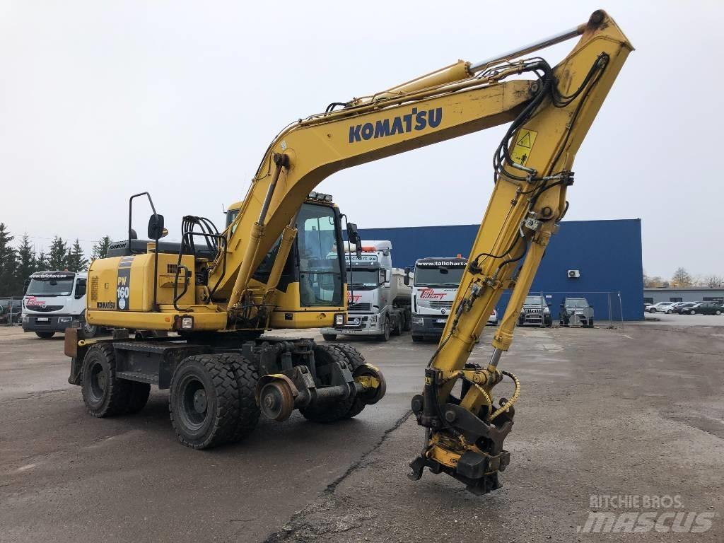 Komatsu PW160-7E0 Escavadoras de rodas