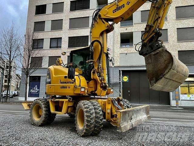 Komatsu PW 98 MR Escavadoras de rodas