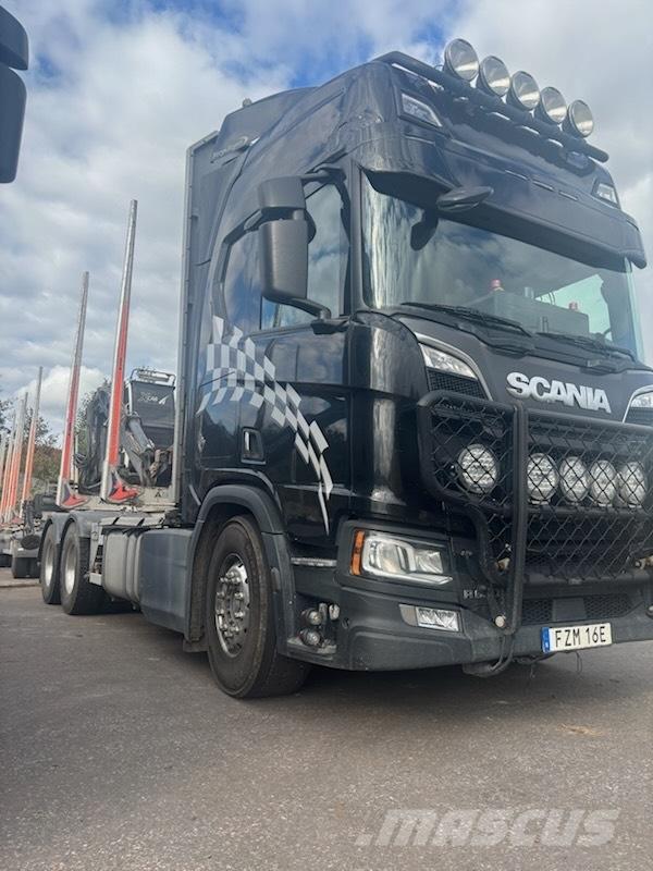 Scania R650B6X4NB Caminhões de transporte de troncos
