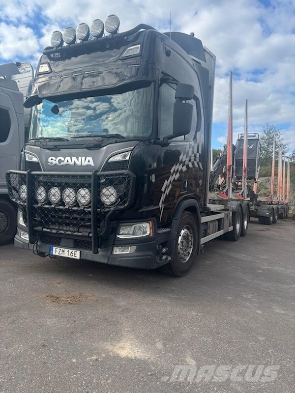 Scania R650B6X4NB Caminhões de transporte de troncos