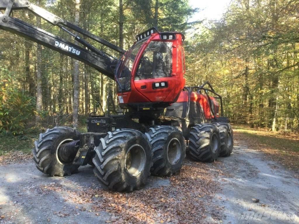Komatsu 931 XC Processadores florestais