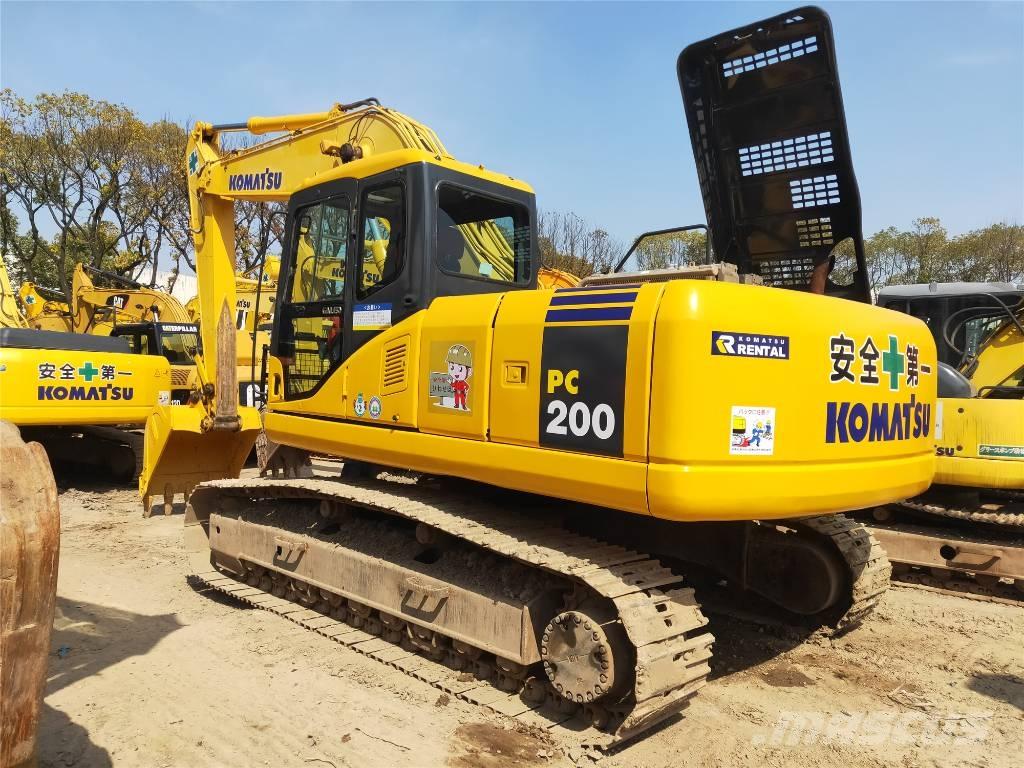 Komatsu PC200-7 Escavadeiras de esteiras