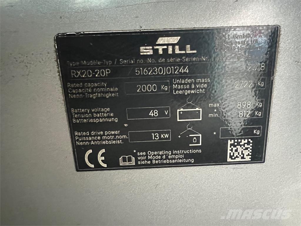 Still RX20-20P Empilhadores eléctricos
