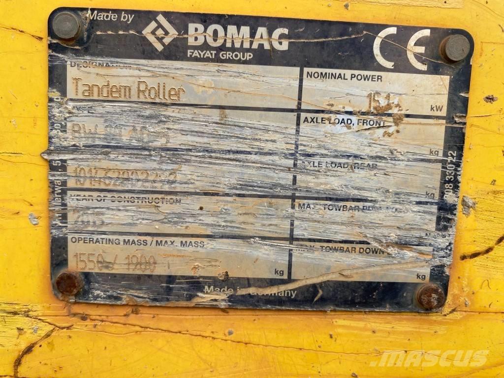 Bomag BW 80 AD-5 Cilindros Compactadores tandem