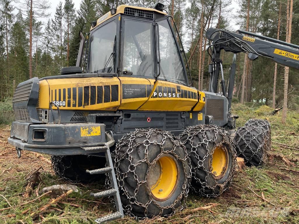 Ponsse ERGO 8W Processadores florestais