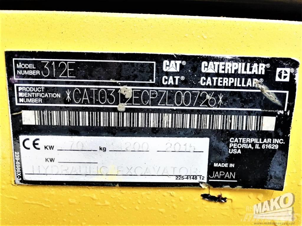 CAT 312 E Escavadeiras de esteiras