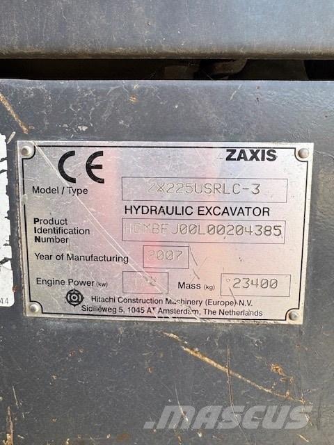 Hitachi ZX 225 Escavadeiras de esteiras