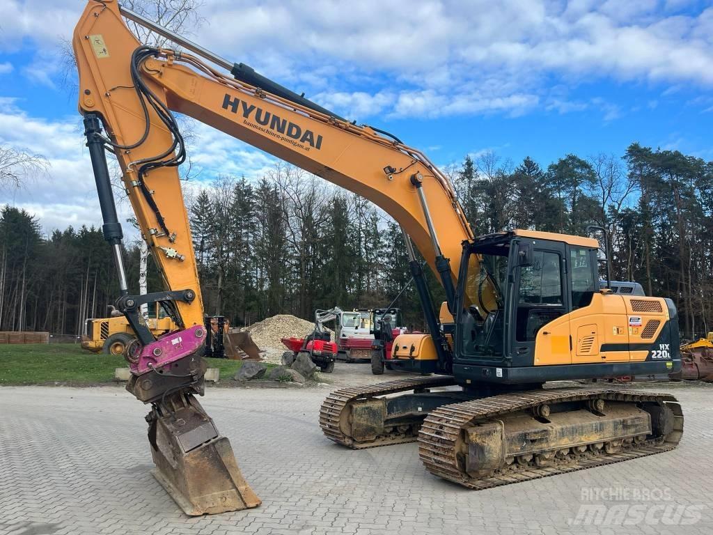 Hyundai HX 220 L Escavadeiras de esteiras