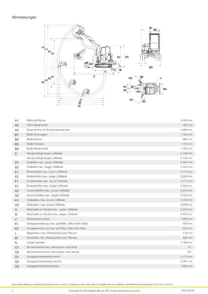 Wacker Neuson ET 42 Escavadeiras de esteiras