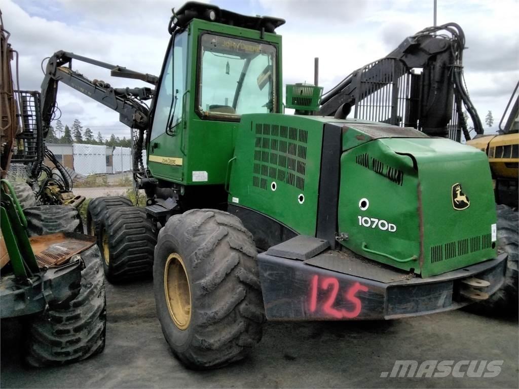 John Deere 1070 D Processadores florestais