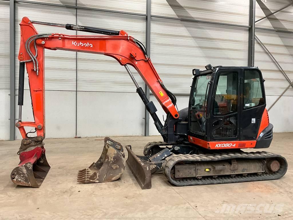 Kubota KX 080-4 Escavadoras Midi 7t - 12t