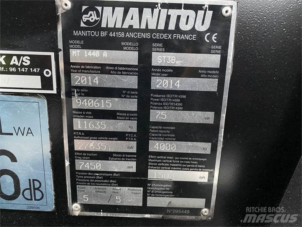 Manitou MT1440A Manipulador telescópico