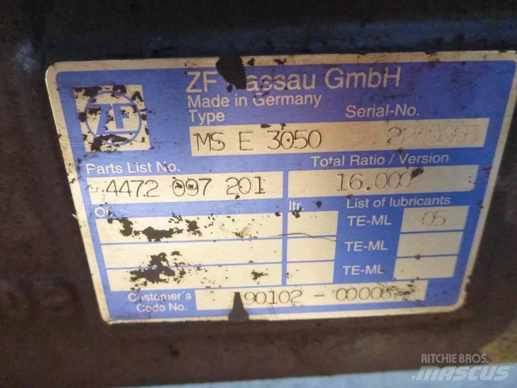 GM Doosan DX140W Eixos