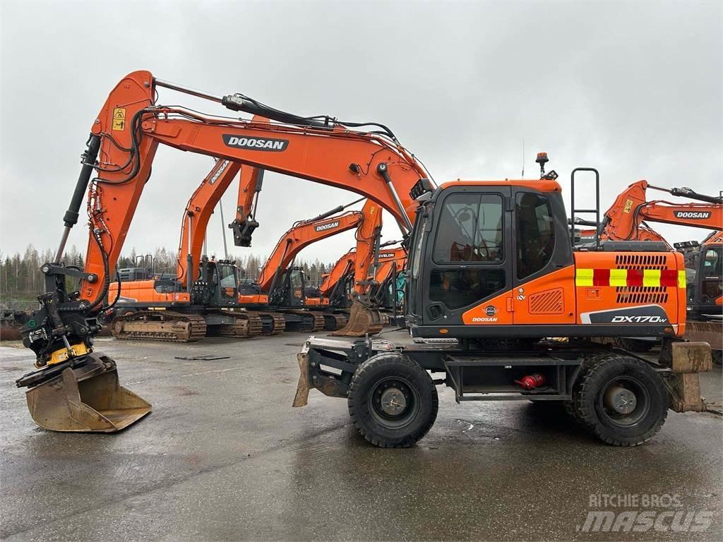 Doosan DX170W-5 Escavadeiras de esteiras